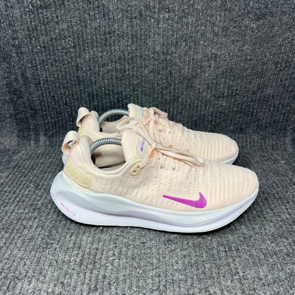 Nike ReactX Infinity Run 4 Guava Ice Vivid Purple Running Shoes Sz 9 DR2670-800 - Picture 1 of 8